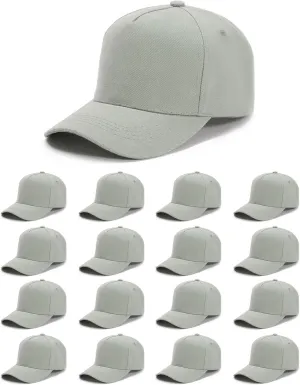 16 Pack Trucker Hat Adjustable Gorras，Blank Baseball Cap for Trucker，Wholesale Unisex Ball Cap for Men & Women