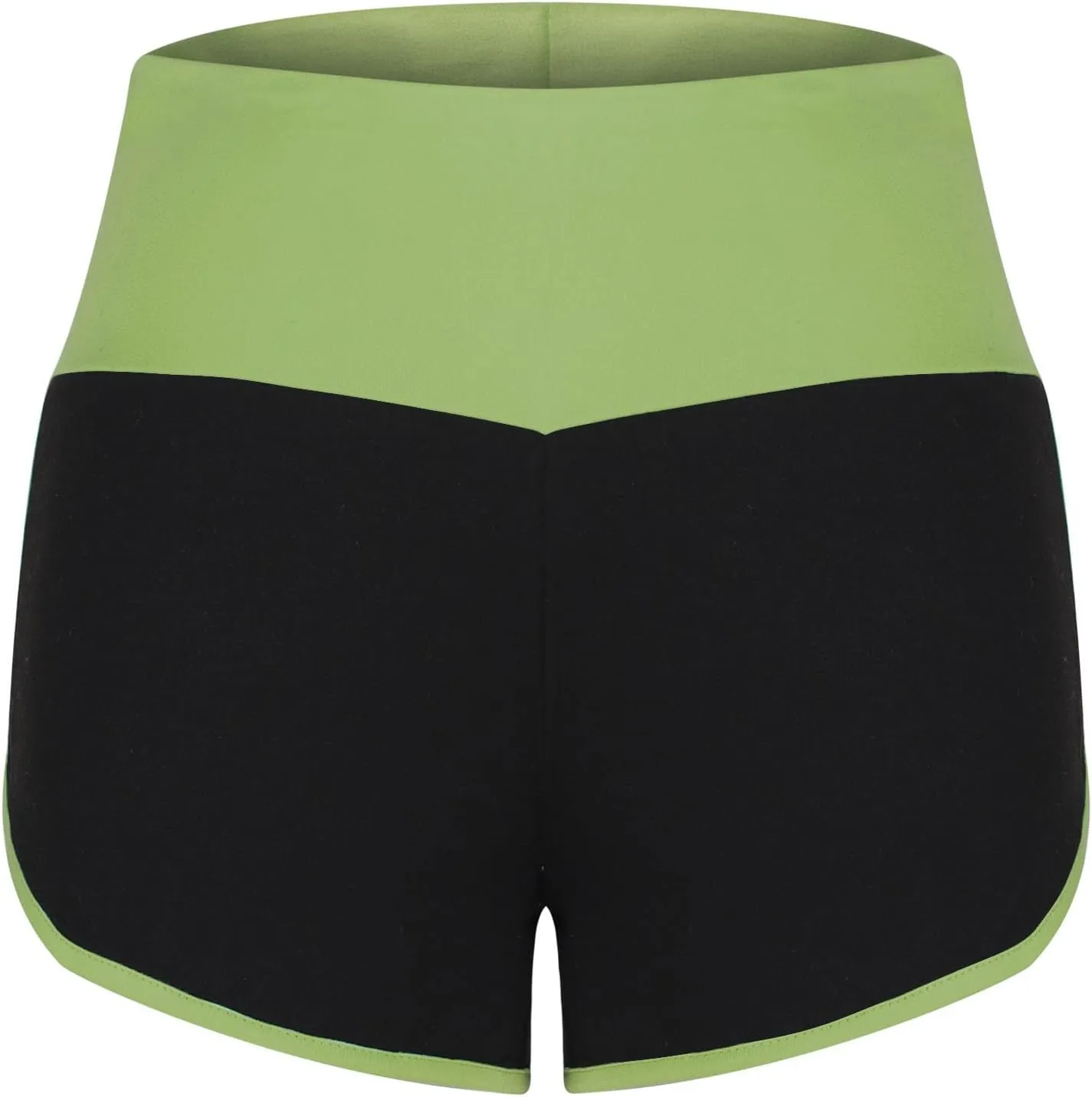 2 Pack Women's Athletic Shorts High Waisted Running Workout Short Pants Tummy Control Quick Dry Gym Shorts for Yoga
