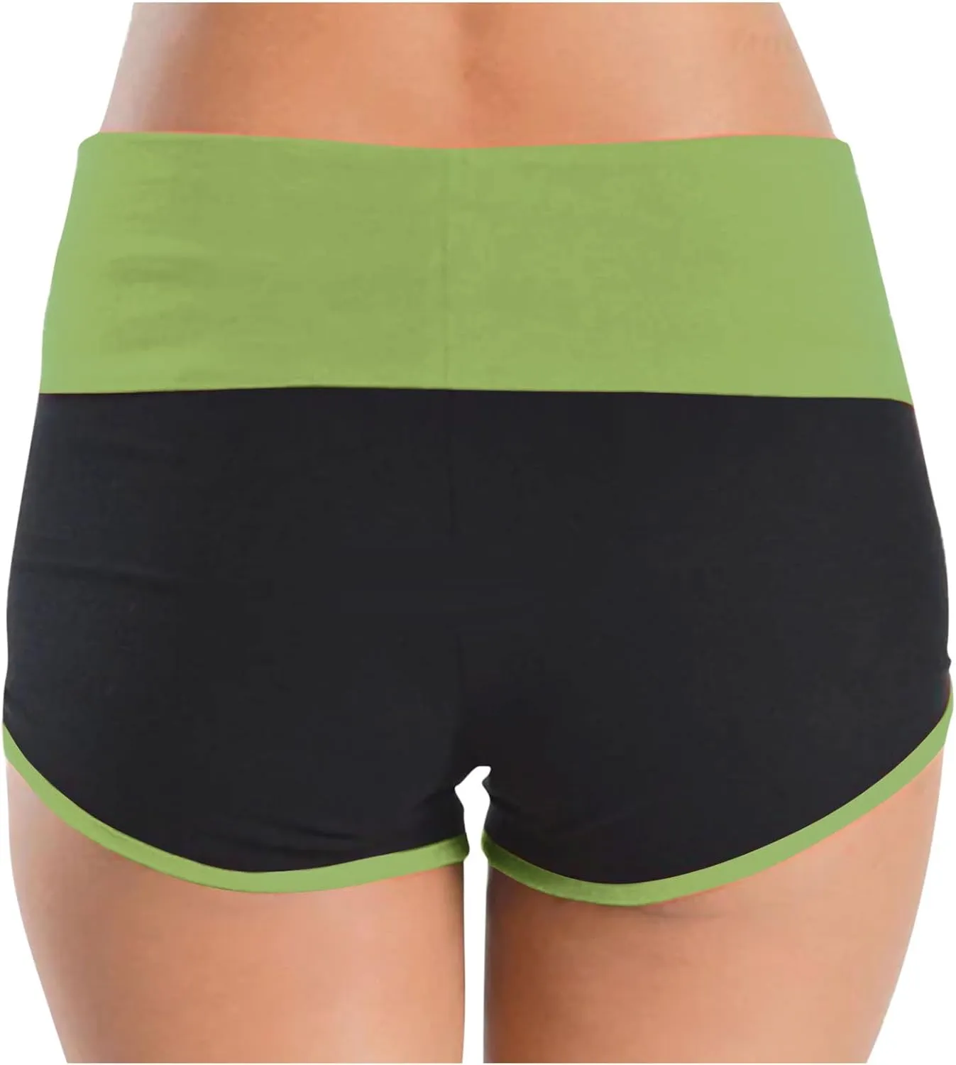 2 Pack Women's Athletic Shorts High Waisted Running Workout Short Pants Tummy Control Quick Dry Gym Shorts for Yoga