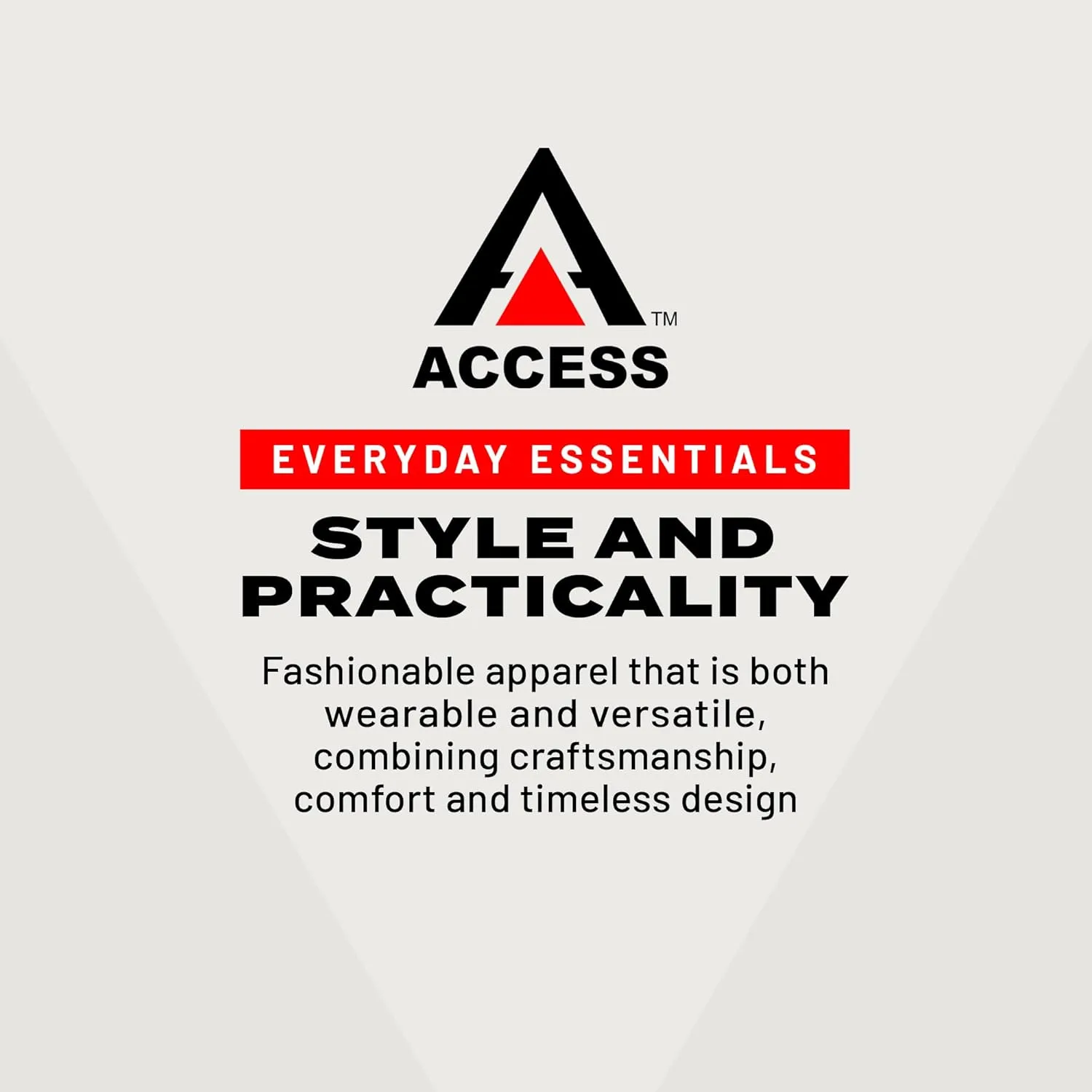 Access Men's V Neck T Shirts, Comfortable, and Stylish Heavyweight Short Sleeve Cotton V Neck T Shirts for Men, 3-Pack