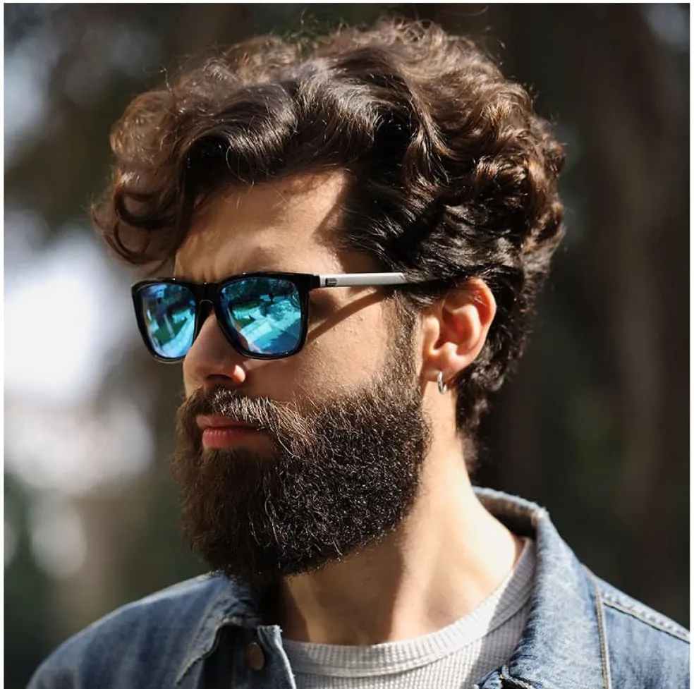 Aluminium Magnesium Polarized Sunglasses For Men Luxury Designer Retro Vintage Fashion Sun Glasses