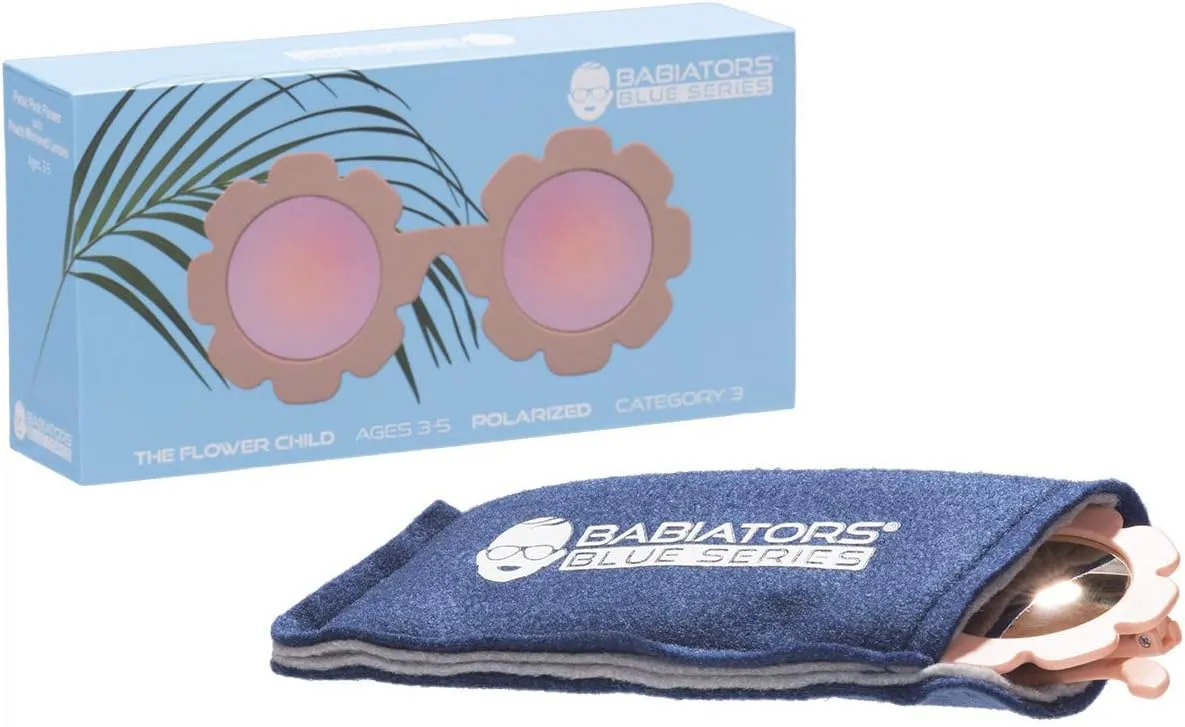 Babiators Children’s Flower Shaped UV Sunglasses - Bendable, Flexible, Durable, Baby Safe | Multiple Sizes