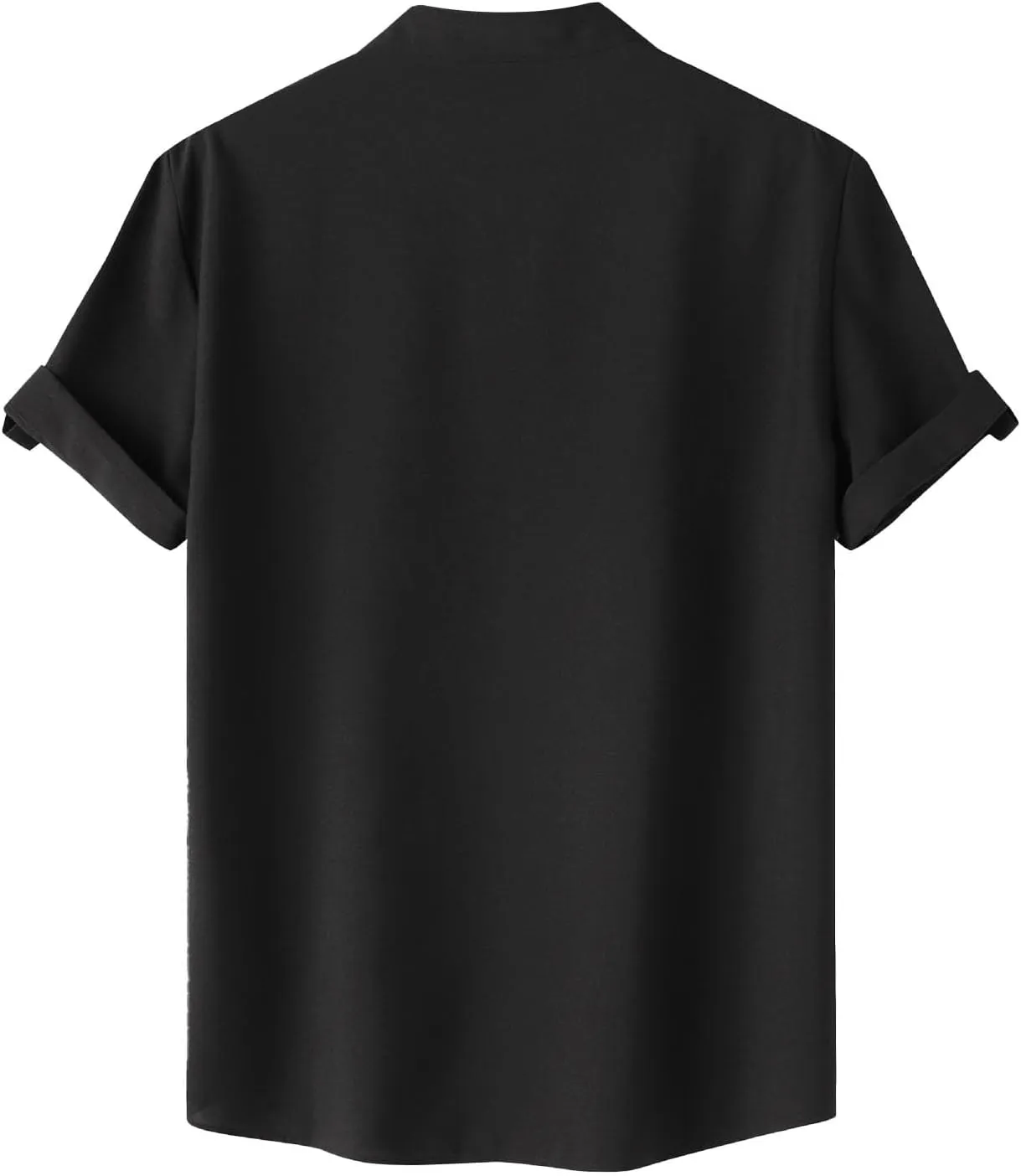 Big and Tall T-Shirts for Men Oversized Summer Short Sleeve Tee Tops Stylish Quick Dry V Neck Button Henley Shirts