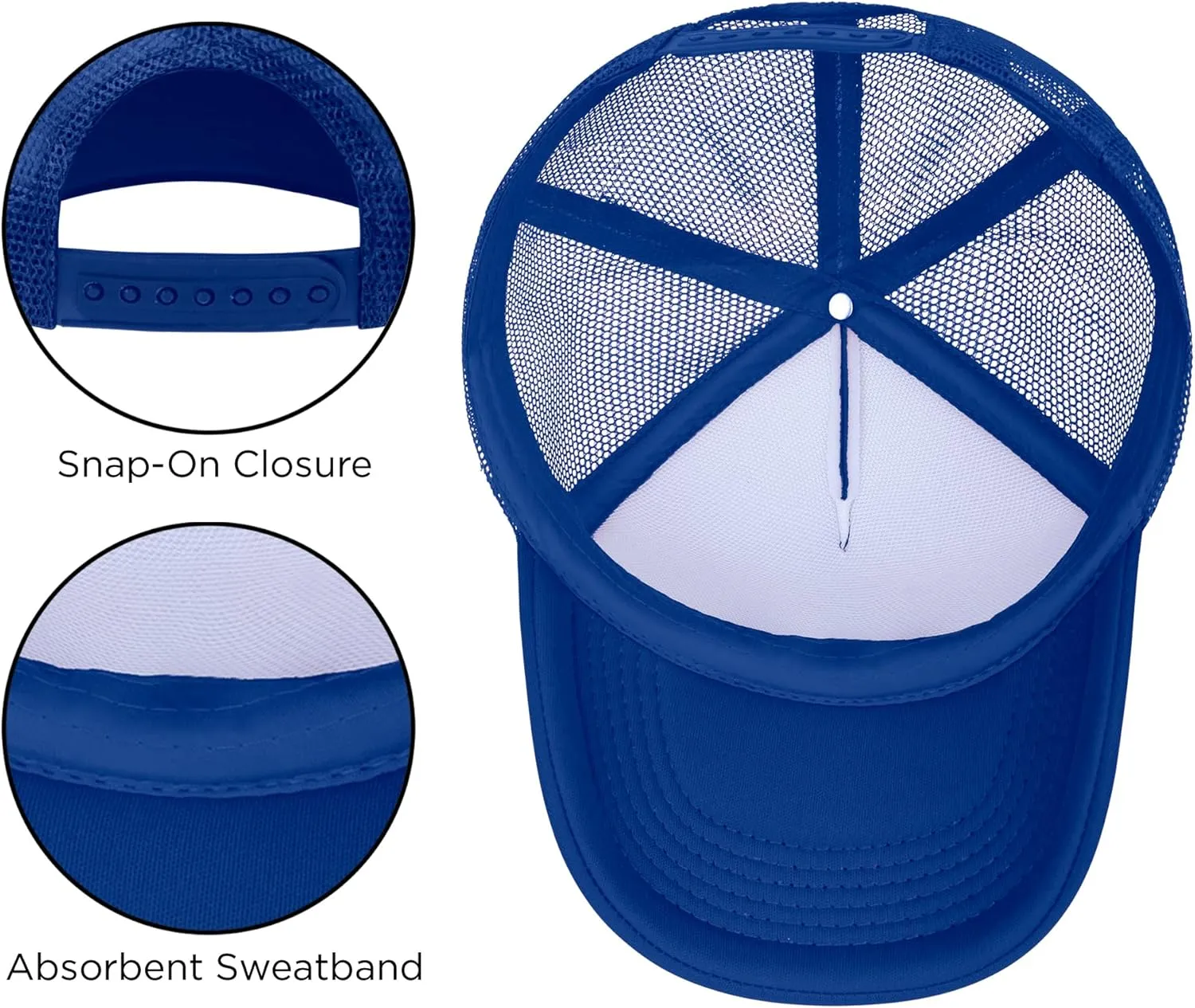 Disney Adult Trucker Hat, Mickey Mouse Mesh Snapback Baseball Cap