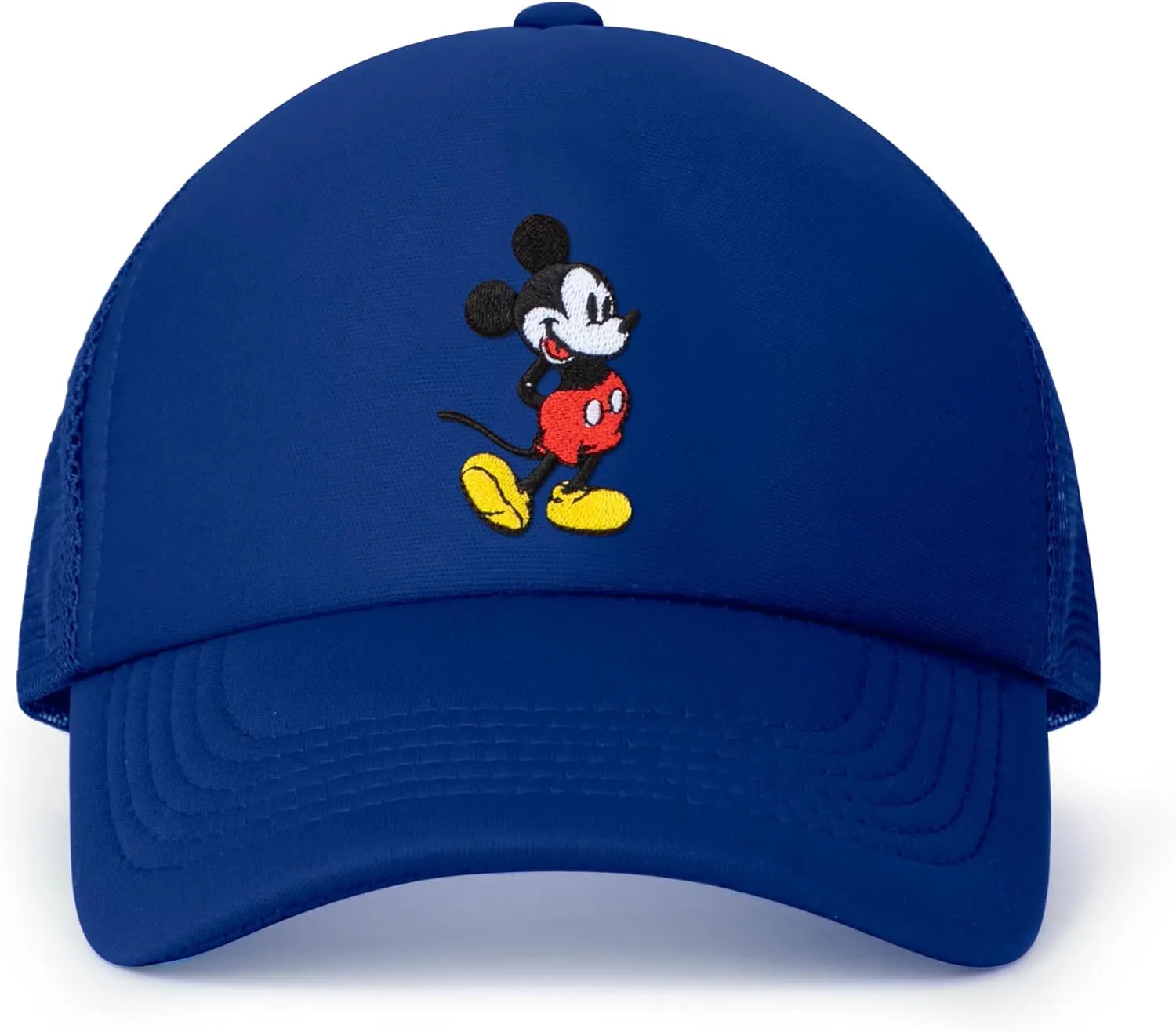 Disney Adult Trucker Hat, Mickey Mouse Mesh Snapback Baseball Cap