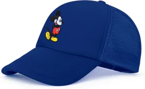 Disney Adult Trucker Hat, Mickey Mouse Mesh Snapback Baseball Cap