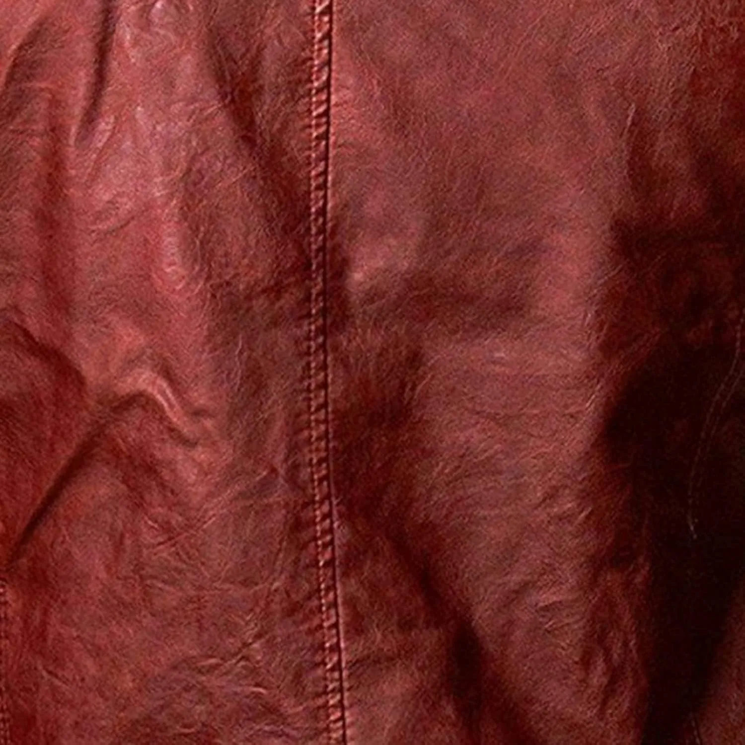 Faux Leather Jacket Men Slim Fit Racer Motorcycle Jackets Moto Coats Zip-Up Casual Biker Bomber Jacket