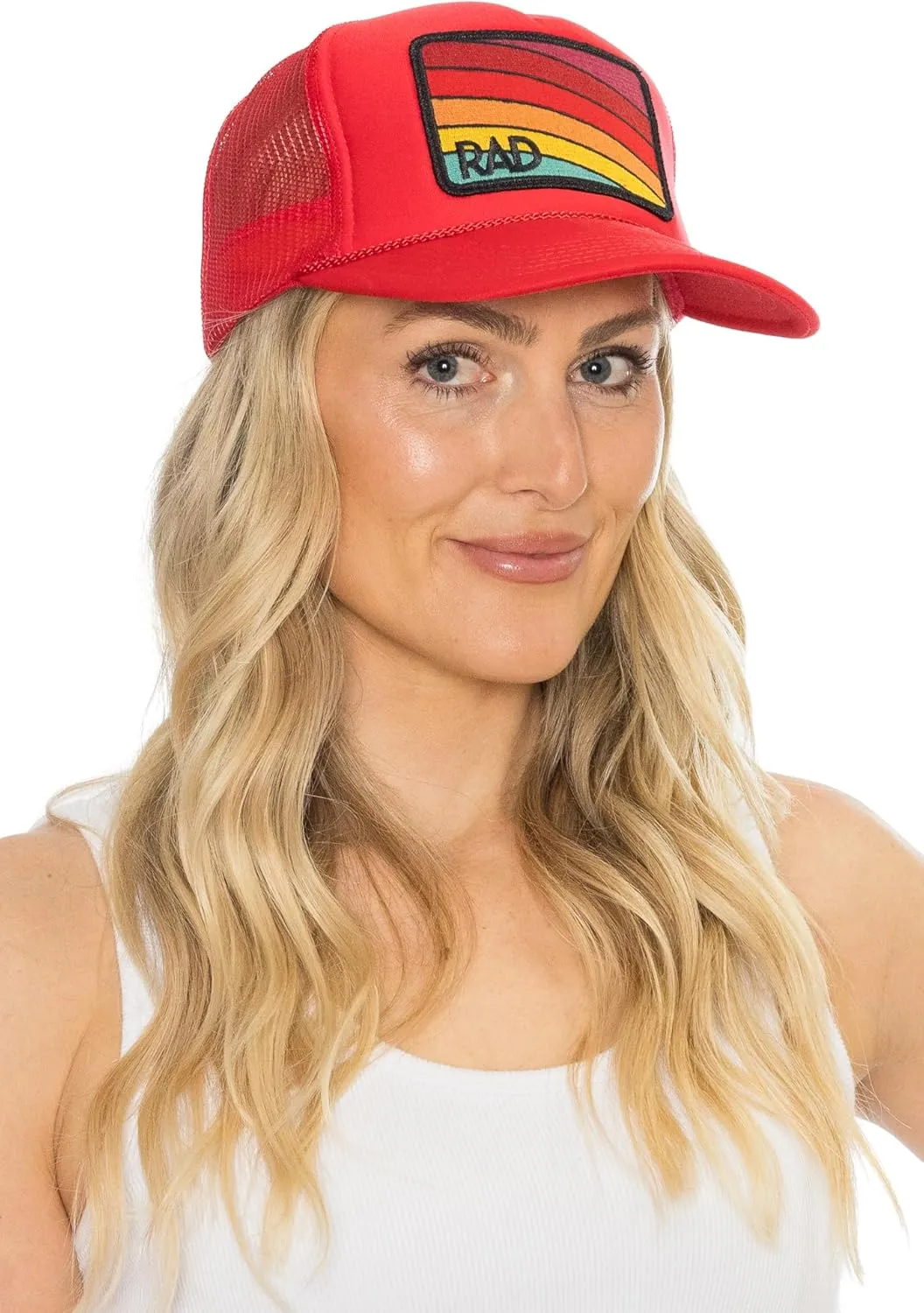 Friday Feelin' Trucker Hat Women Men Baseball Caps Baseball Hats Womens USA Trucker Hats Fitted Summer Cap Trendy - One Size