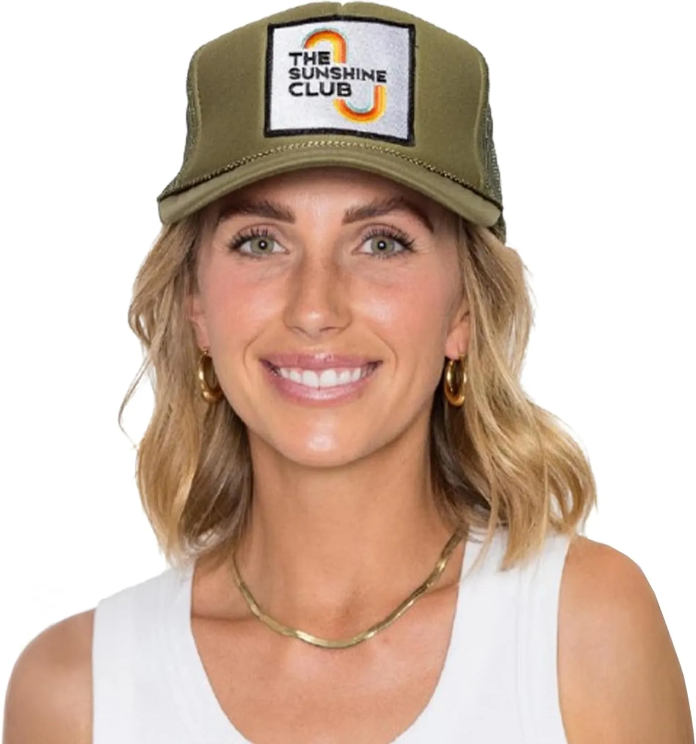 Friday Feelin' Trucker Hat Women Men Baseball Caps Baseball Hats Womens USA Trucker Hats Fitted Summer Cap Trendy - One Size