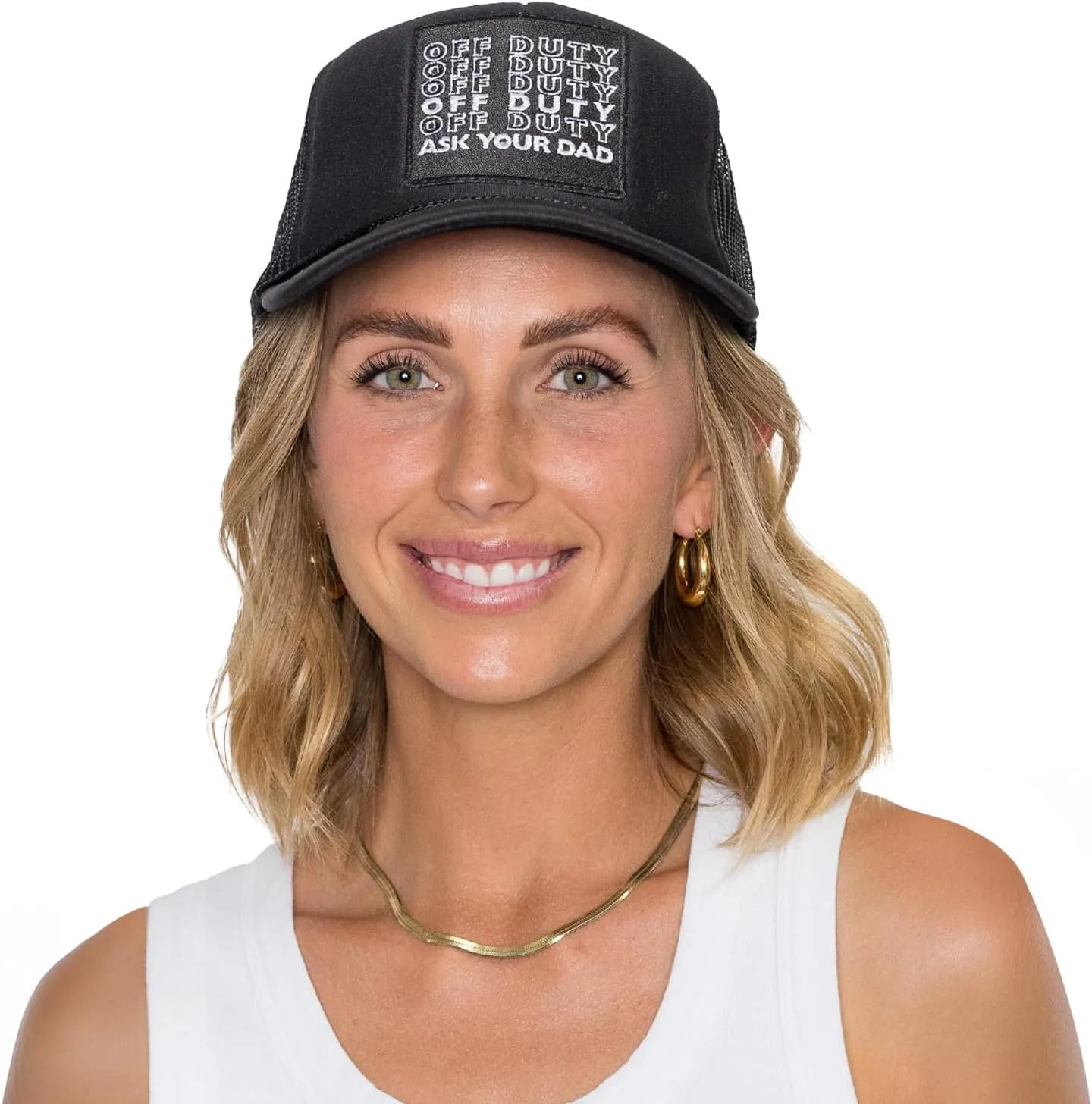 Friday Feelin' Trucker Hat Women Men Baseball Caps Baseball Hats Womens USA Trucker Hats Fitted Summer Cap Trendy - One Size