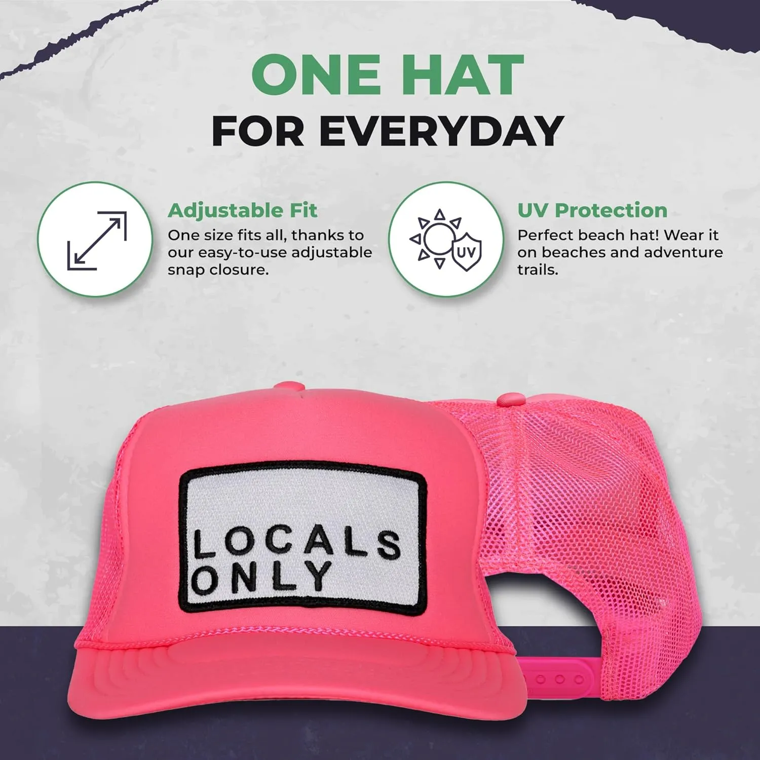 Friday Feelin' Trucker Hat Women Men Baseball Caps California Hats USA Trucker Athletic Trucker Hat Festival Gifts - One Size