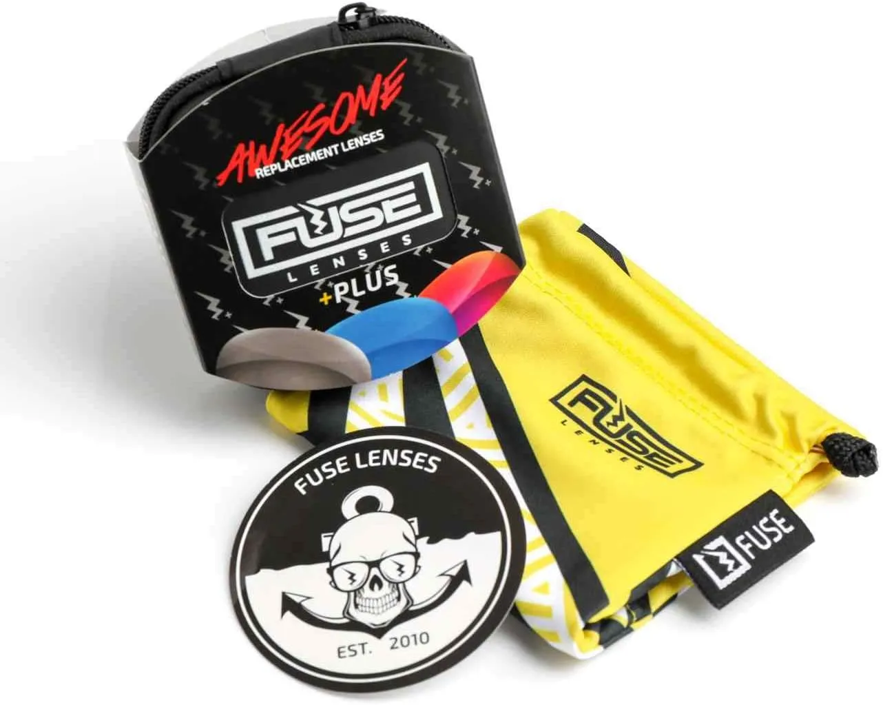 Fuse Lenses Fuse Pro Polarized Replacement Lenses Compatible with Smith Optics Guides Choice