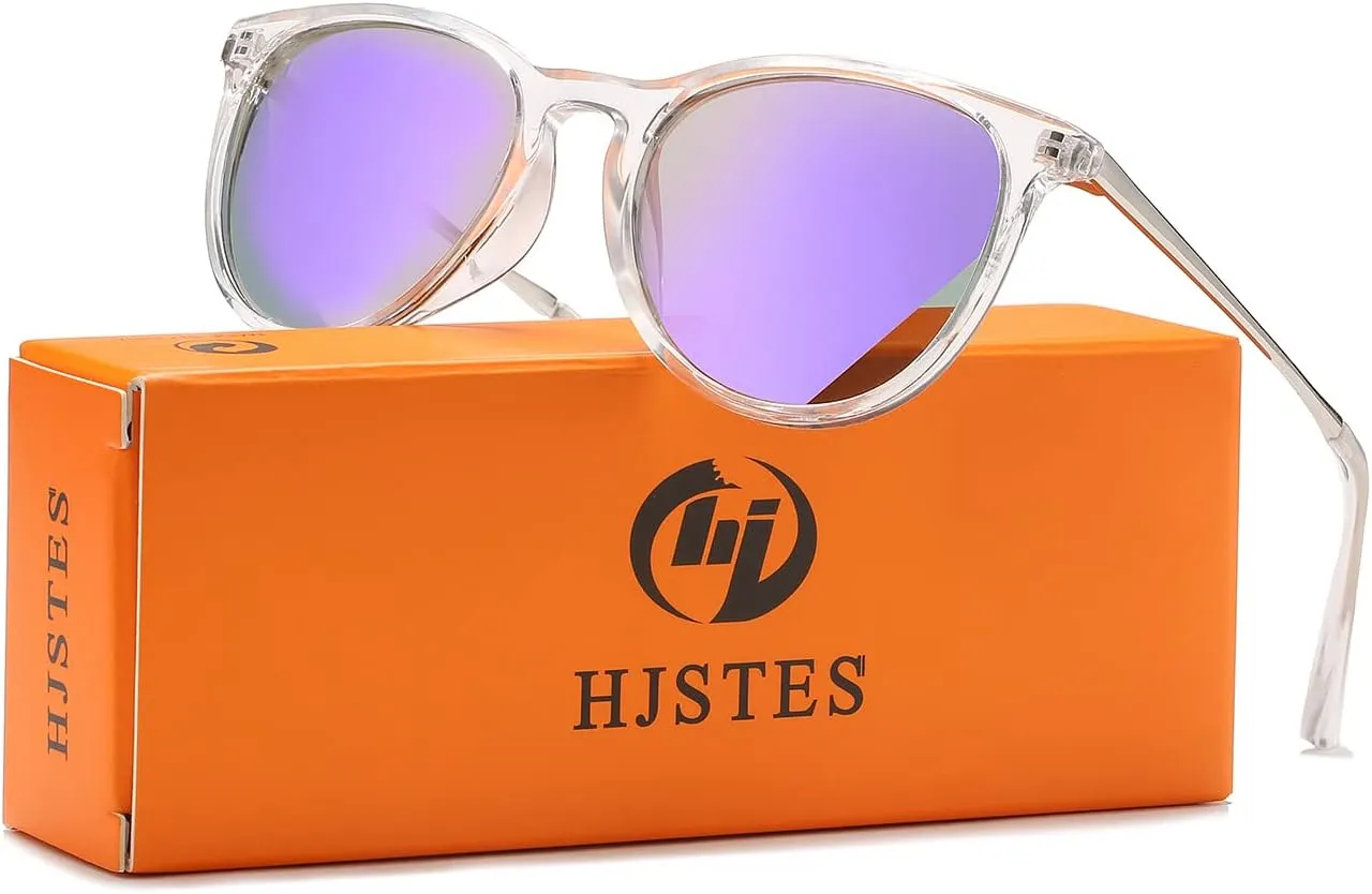HJSTES Polarized Kids Sunglasses for Girls Boys, 100% UV Protection for Children Age 3-9