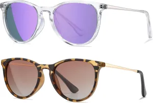 HJSTES Polarized Kids Sunglasses for Girls Boys, 100% UV Protection for Children Age 3-9