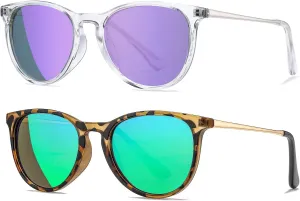 HJSTES Polarized Kids Sunglasses for Girls Boys, 100% UV Protection for Children Age 3-9