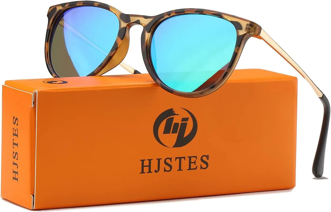 HJSTES Polarized Kids Sunglasses for Girls Boys, 100% UV Protection for Children Age 3-9