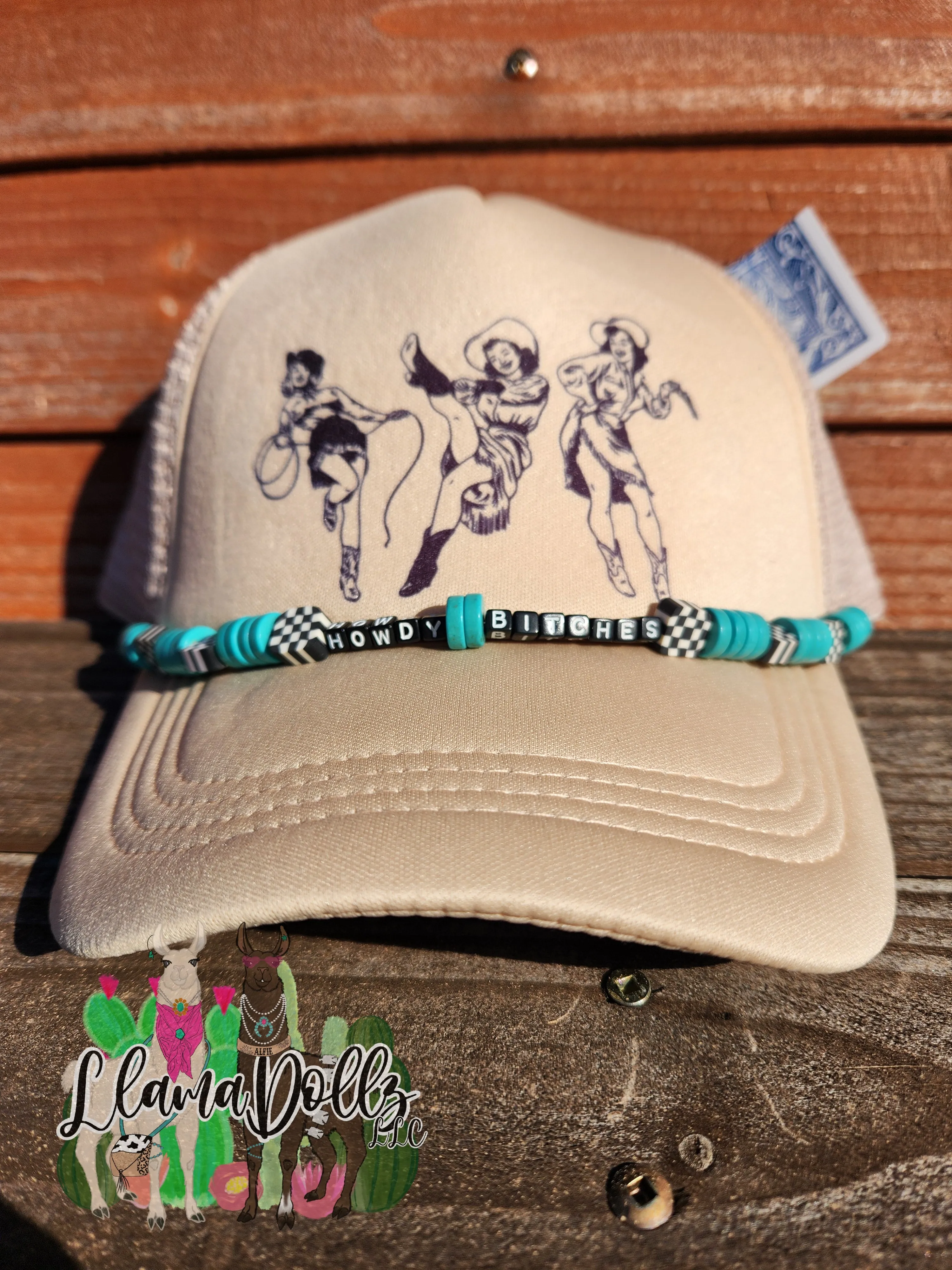 Howdy Bitches Trucker Hat Charms
