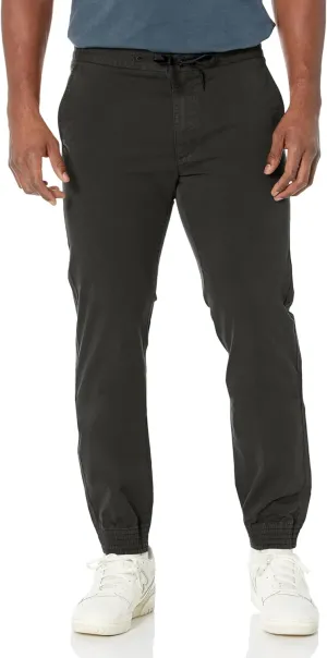 HUGO Men's Slim Fit Cuffed Drawstring Trousers