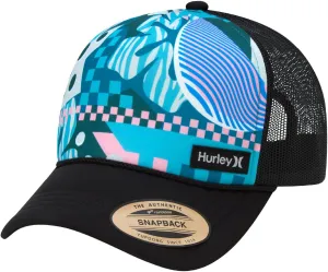 Hurley Men's Rincon Trucker Hat - Breathable Mesh Sides, Curved Bill, Adjustable Snap Closure - Trucker Hats for Men