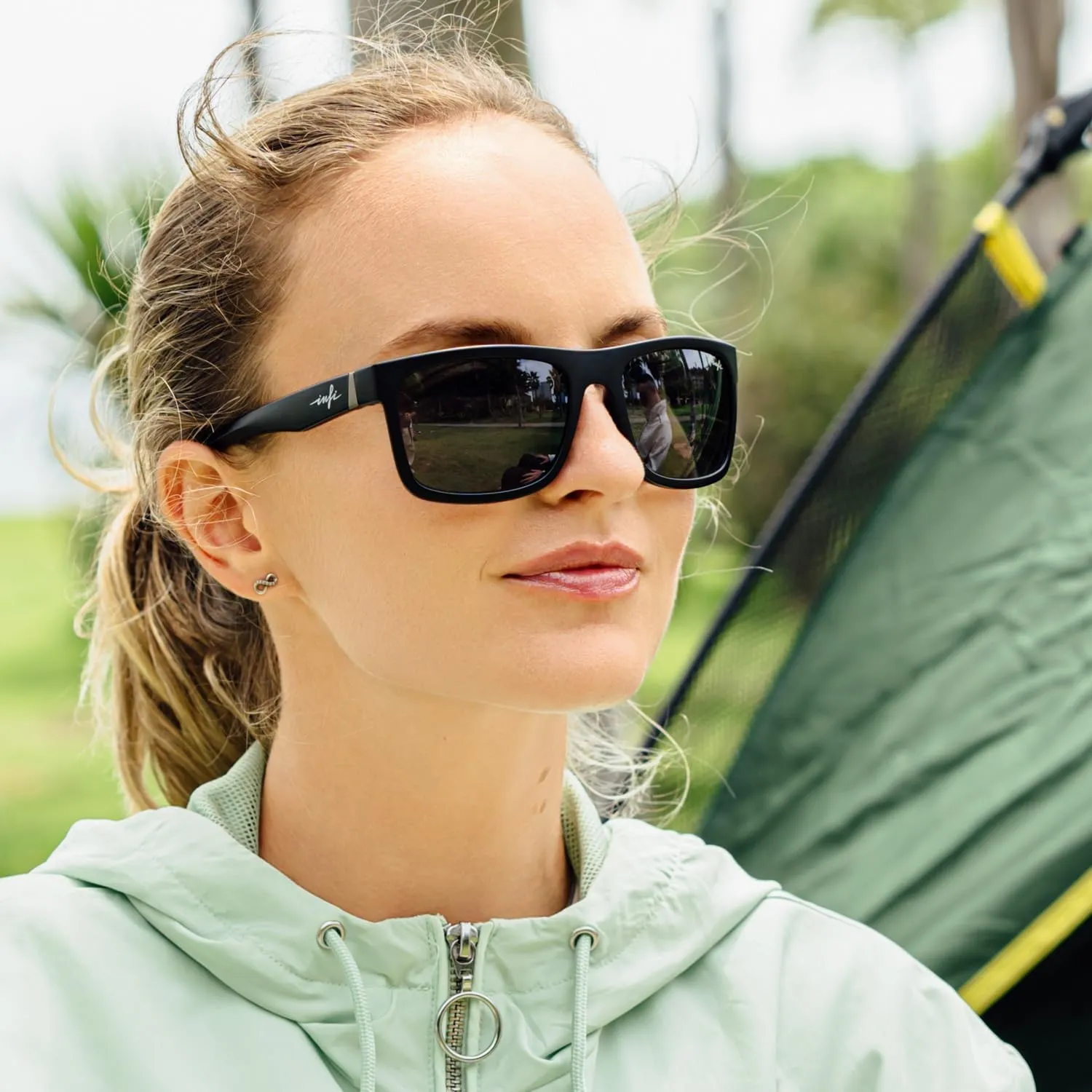 INFI Polarized Sunglasses for Men Fishing Driving Running Mirrored Glasses UV400 Protectiont