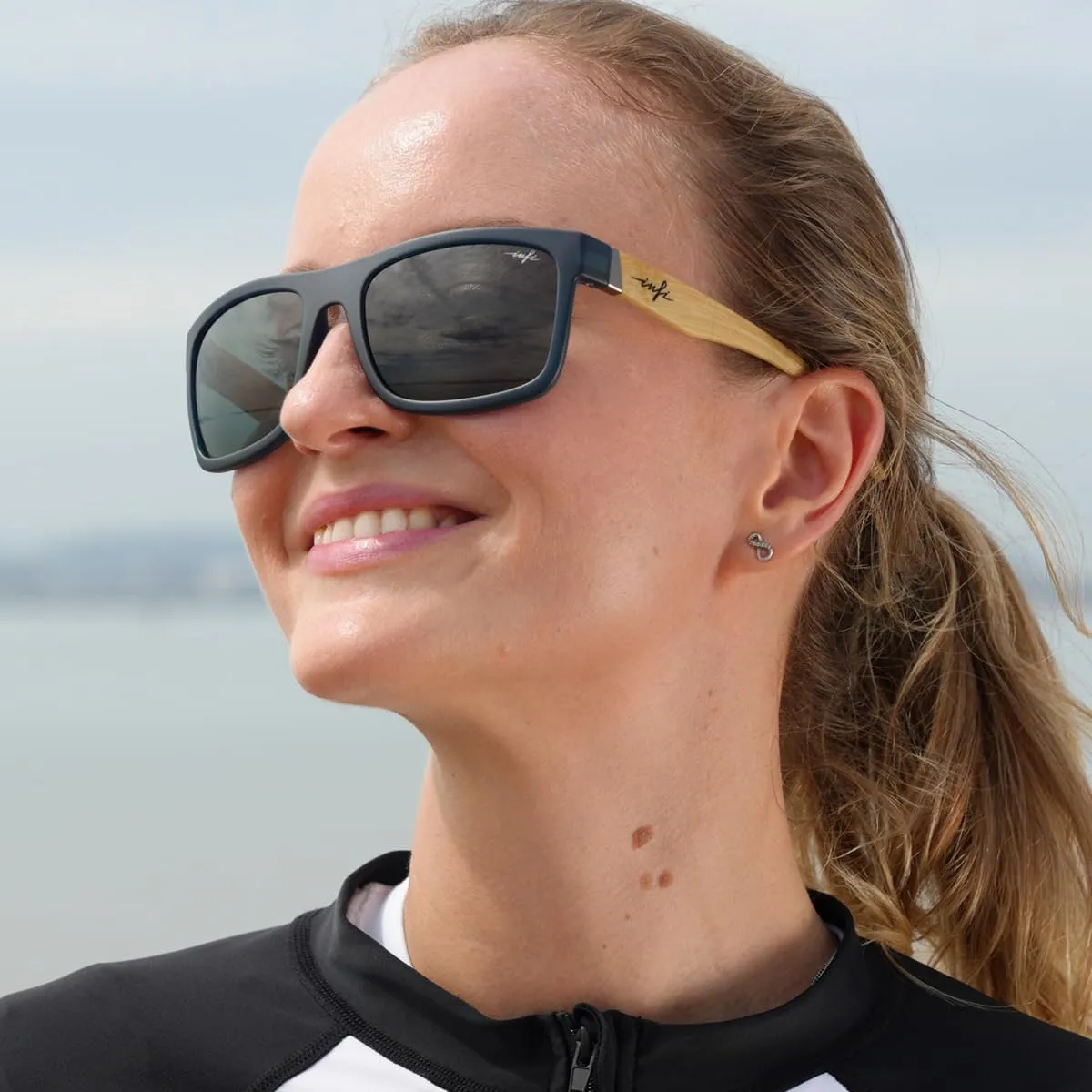 INFI Polarized Sunglasses for Men Fishing Driving Running Mirrored Glasses UV400 Protectiont