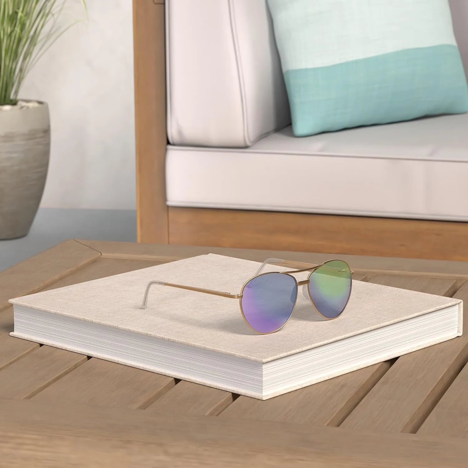JiMarti P16 - No Tangle - Polarized Aviator Sunglasses