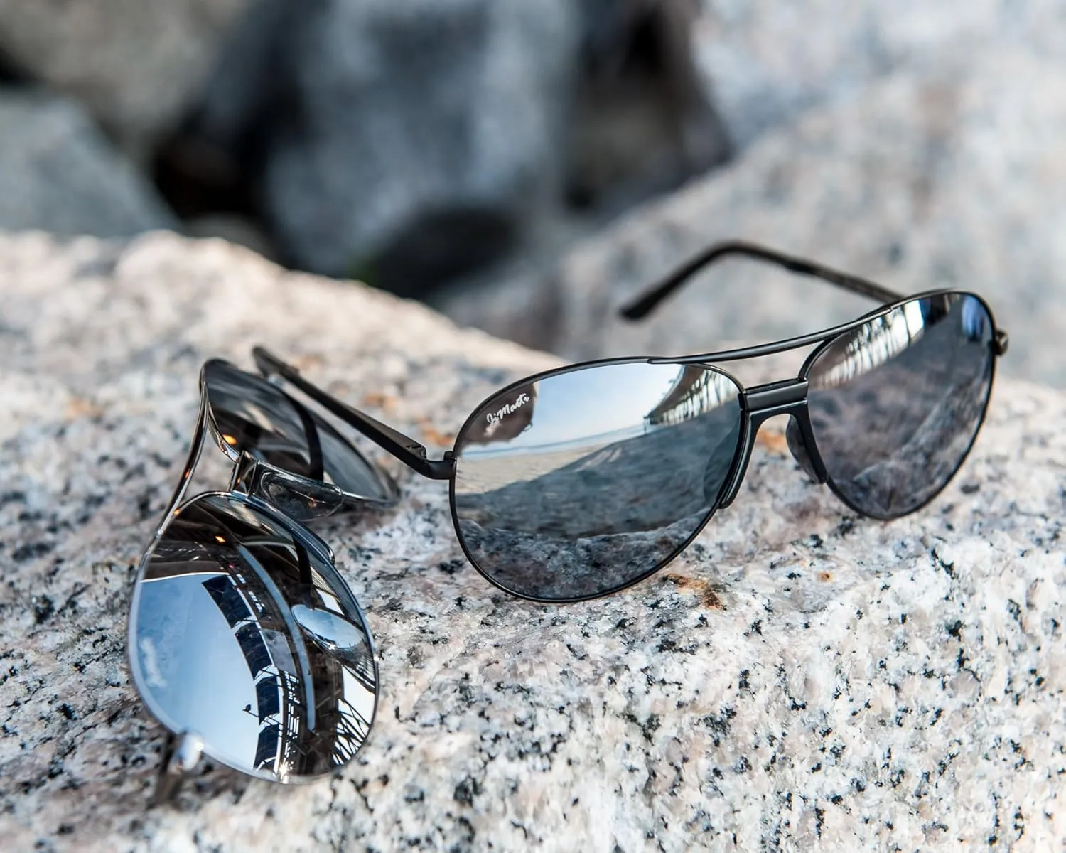 JiMarti P16 - No Tangle - Polarized Aviator Sunglasses