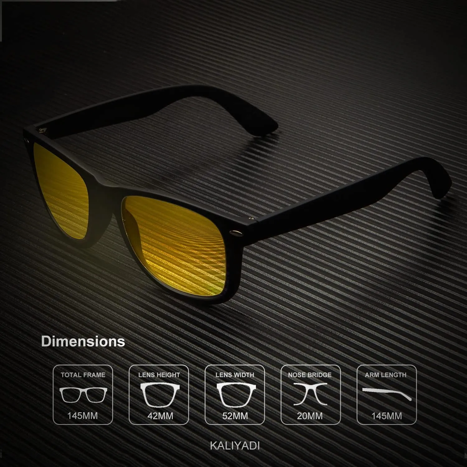 KALIYADI Sunglasses Men Polarized for Mens and Womens Unisex Sun Glasses for Driving UV Protection
