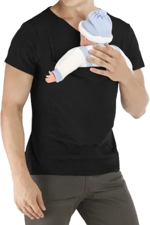 Kangaroo Shirt for Dad Short Sleeve T-Shirts for Men Skin to Skin Shirt for Women V Neck Short Sleeve Sales Clearance