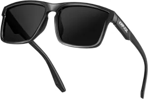 KAPVOE Polarized Sunglasses Men Women UV400 Protection Sport Glasses Driving Fishing Cycling Beach Golf Running - K116