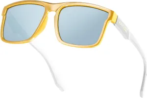 KAPVOE Polarized Sunglasses Men Women UV400 Protection Sport Glasses Driving Fishing Cycling Beach Golf Running - K116
