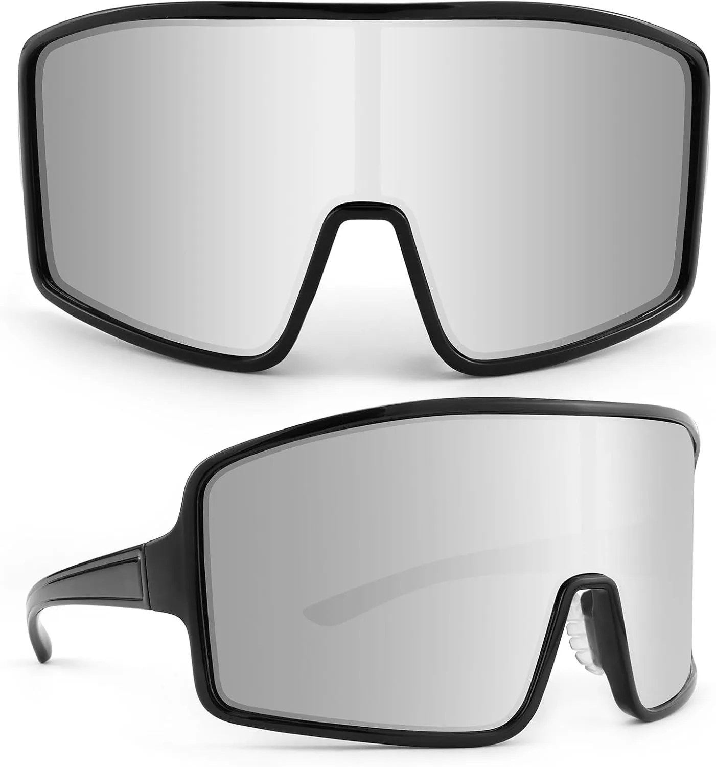 Karsaer Vision Sports Cycling Sunglasses Rave Visor Outdoor Baseball Softball Glasses 80s Shades Women Men
