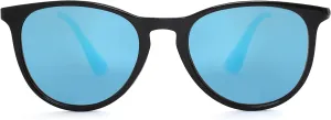 Kursan Polarized Kids Sunglasses for Girls Boys Mirrored Lens Vintage Sun Glasses Shades Age 3-9, 100% UV Protection