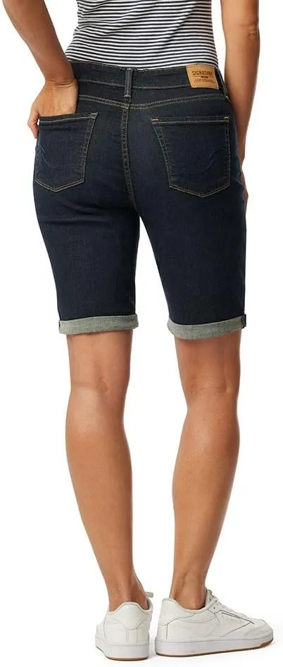 Levi Strauss Signature Gold Women's Mid-Rise Bermuda Shorts (Also Available in Plus)