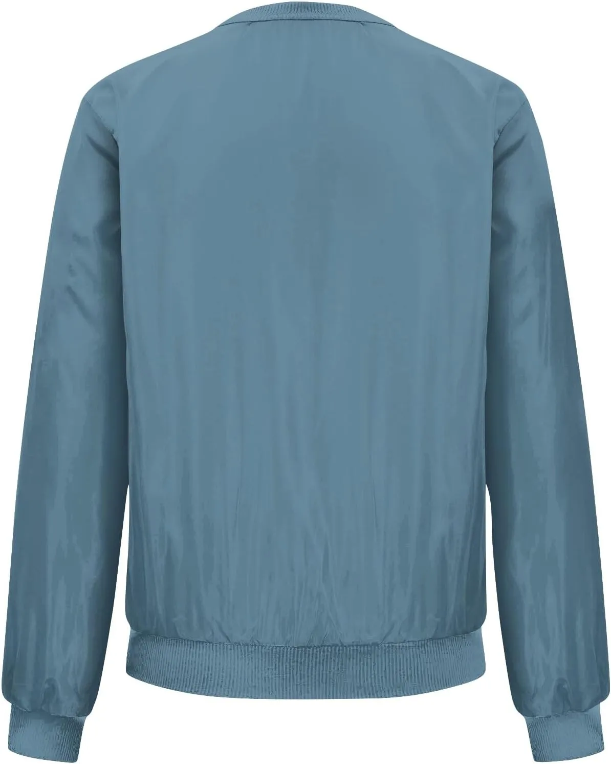 Light Jackets for Women Stand Collar Zip Up Long Sleeve Jacket with Pockets Solid Color Running Sweatshirts Jackets