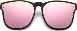 Long Keeper Oversized Polarized Clip On Sunglasses Women Men Classic Driving Fishing Flip Up Sunglasses Over Glasses