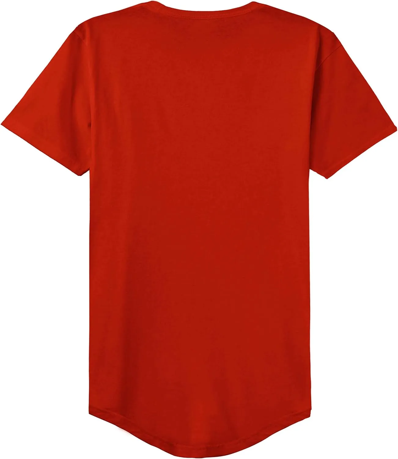Ma Croix Mens Hipster T Shirts Hip Hop Longline Crewneck Casual Street Basic Big and Tall Tee