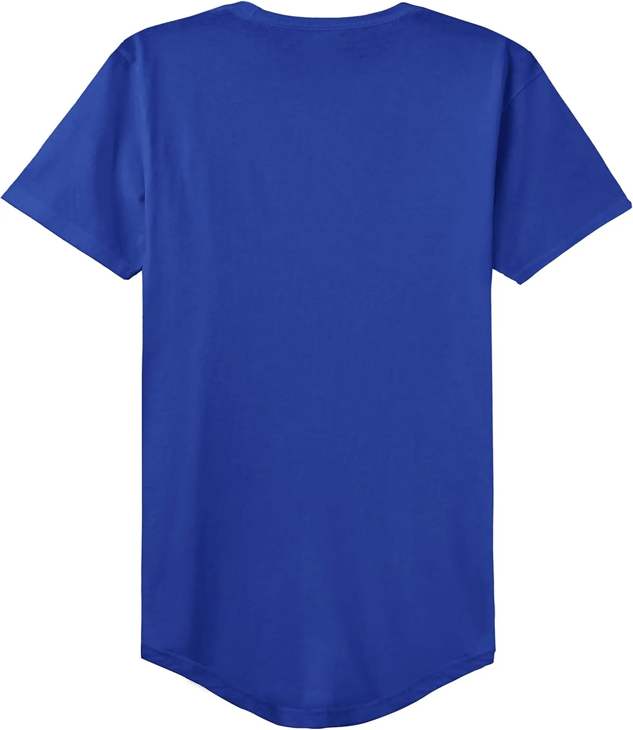 Ma Croix Mens Hipster T Shirts Hip Hop Longline Crewneck Casual Street Basic Big and Tall Tee