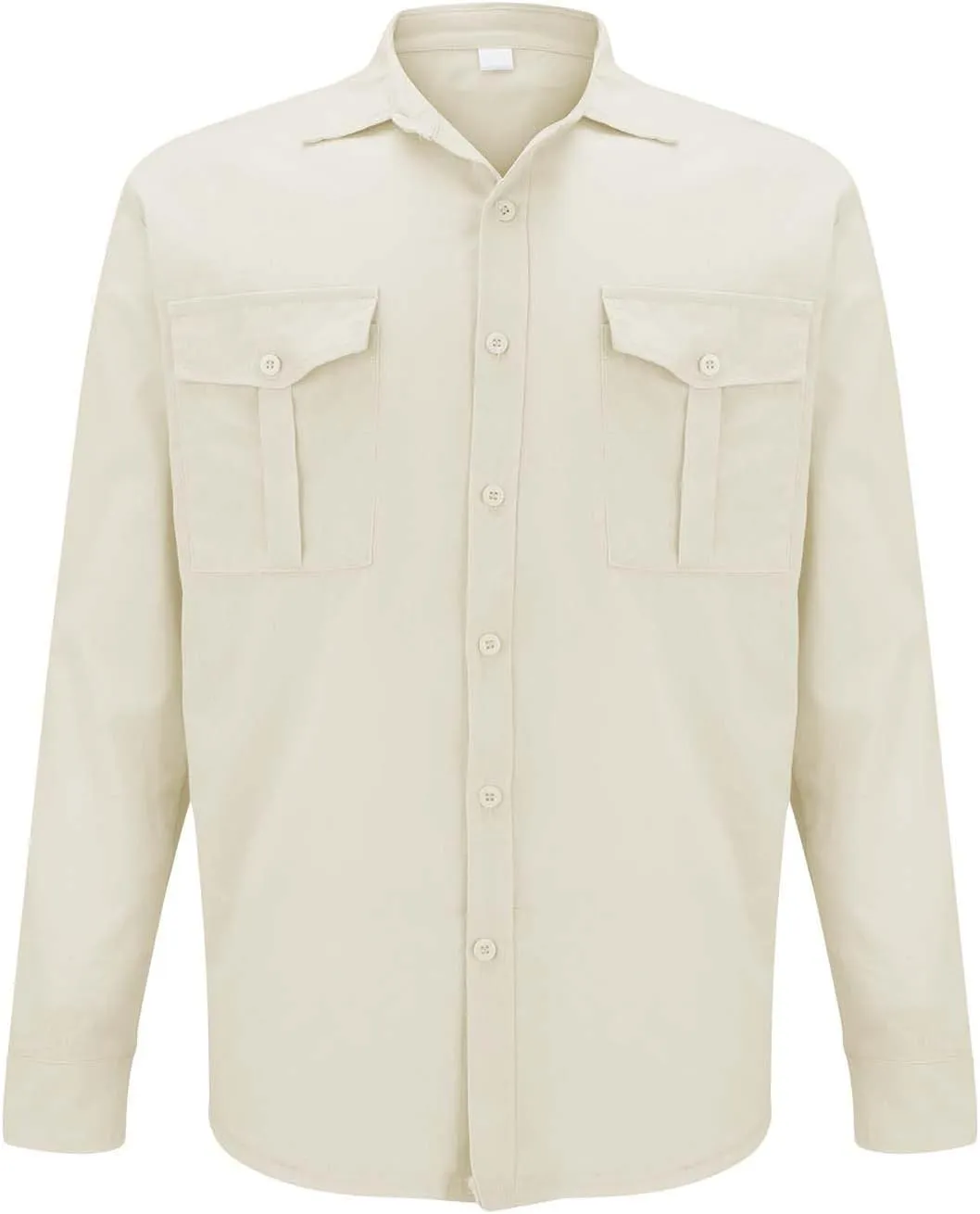 Mens Button Down Shirt Cotton Casual Linen Long Sleeve Summer Tops Lightweight Quick Dry Collared Hippie Beach Shirts
