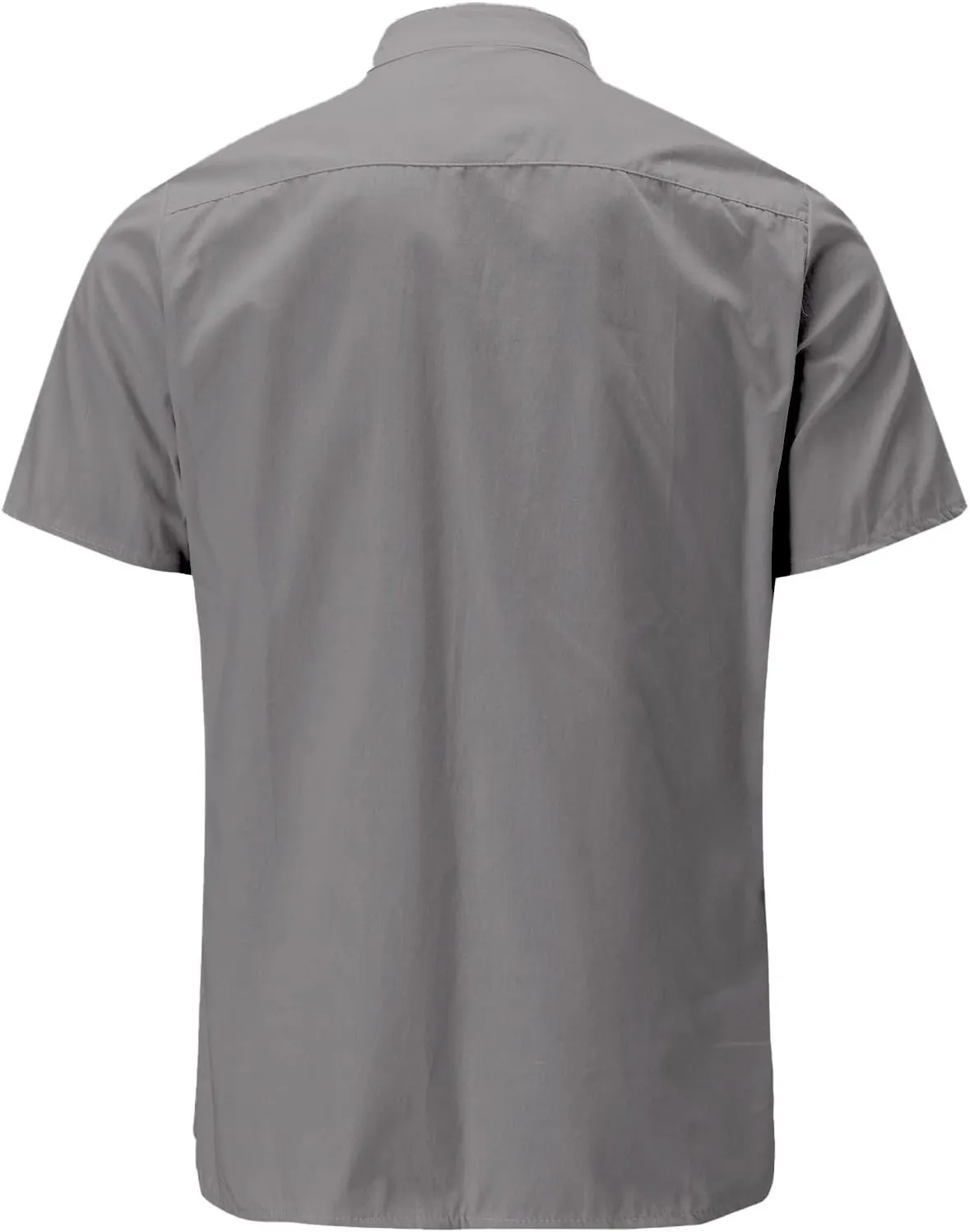 Men's Cotton Linen Tee Casual Short Sleeve V Neck Henley Shirt Quick Dry Breathable Wrinkle Summer Beach Hippie Shirts