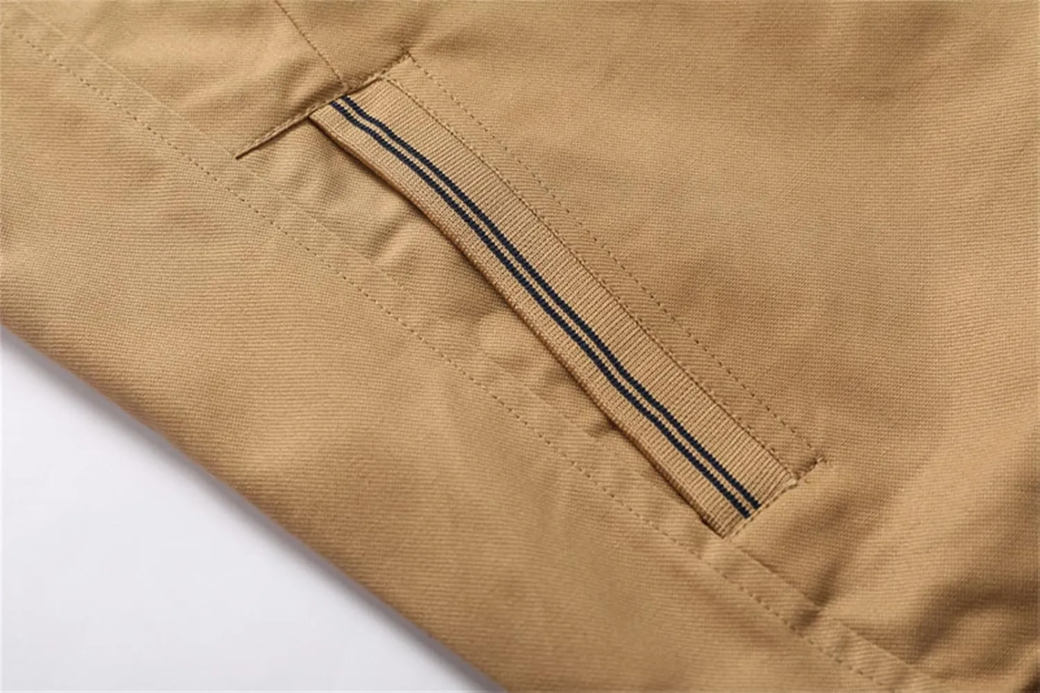 Mens Full Zip Lightweight Bomber Jacket Windbreaker Outerwear Active Coat Casual Slim Fit for Everyday Wear