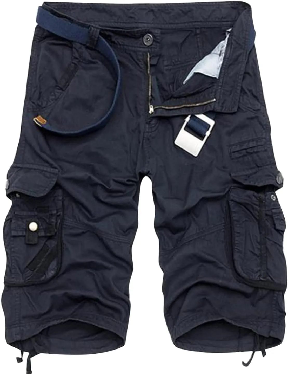 Men's Hiking Work Cargo Shorts Big & Tall Tactical Wild Army Combat Sports Outdoor Athletic Shorts with Multi Pockets