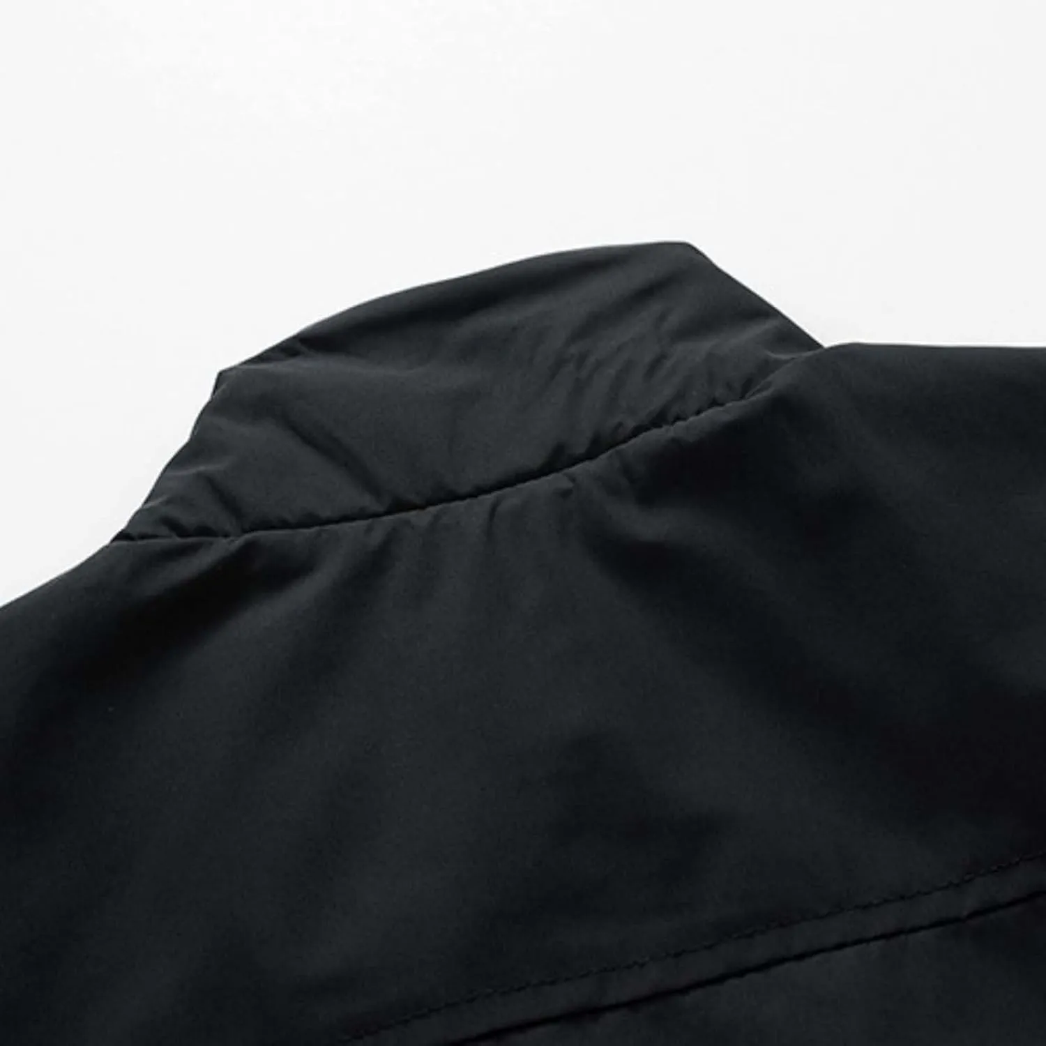 Mens Lightweight Casual Windbreaker Bomber Jacket with Pockets, Water Resistant Breathable Full Zip Thin Jacket