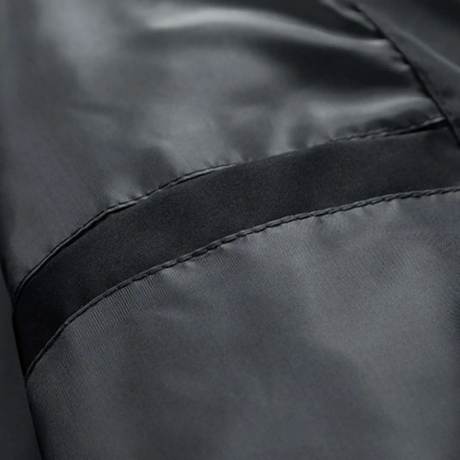 Mens Lightweight Casual Windbreaker Bomber Jacket with Pockets, Water Resistant Breathable Full Zip Thin Jacket