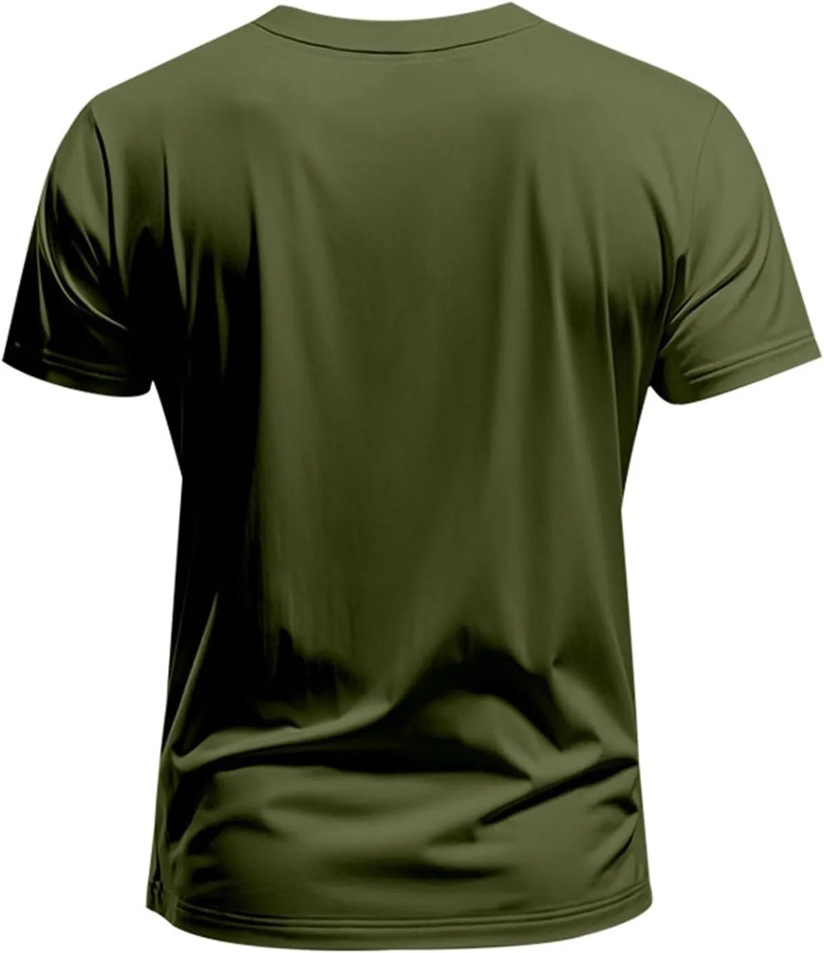 Mens Muscle Fitted T Shirts 2025 Stylish V Neck Longline Comfy Soft Shirt Stretch Short Sleeve Gym Workout Tops
