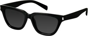 mosanana Trendy Small Cat Eye Polarized Sunglasses for Women Retro Square Narrow Skinny Sun Glasses MS52358