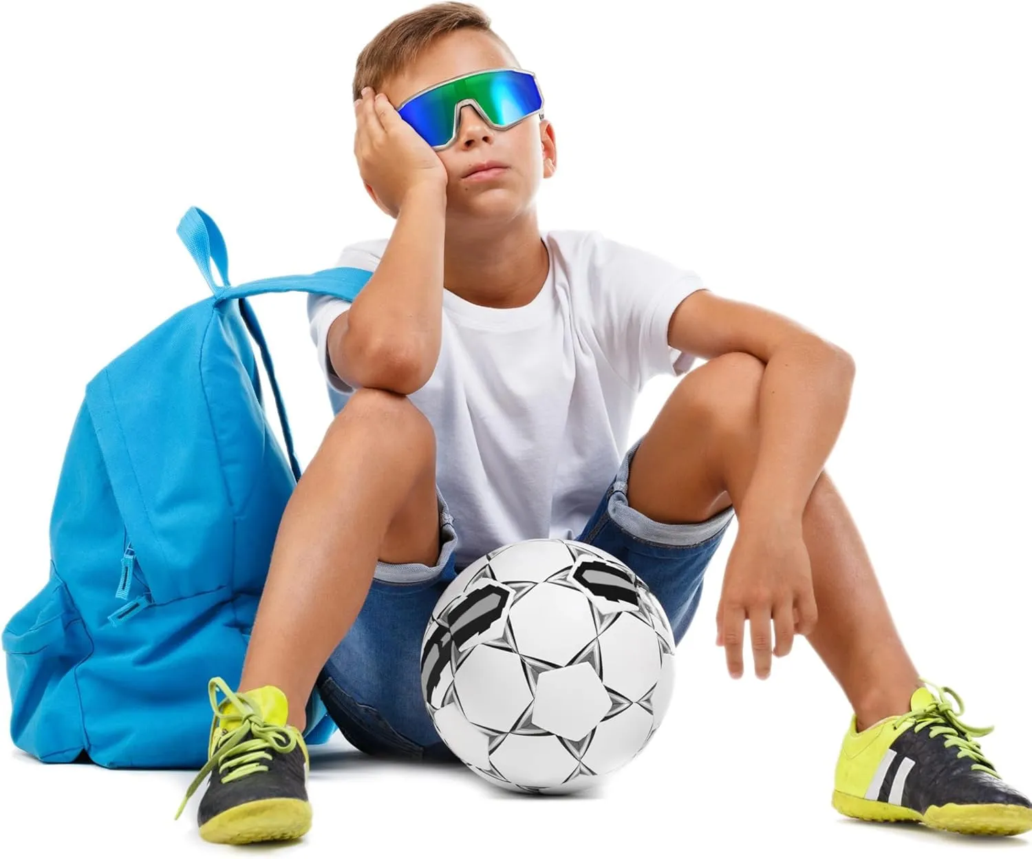 MVPTGRS Youth Baseball Sunglasses for Boys Girls Age 8-14 TR90 Frame Kids Sport Sunglasses for Softball Cycling Baseball Golf