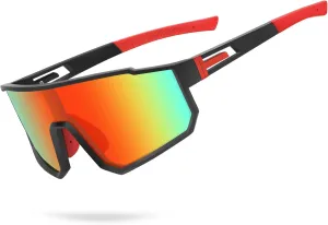 MVPTGRS Youth Baseball Sunglasses for Boys Girls Age 8-14 TR90 Frame Kids Sport Sunglasses for Softball Cycling Baseball Golf