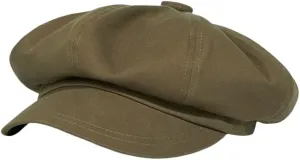 Octagon Newsboy Cap Unisex Newsboy Flat Cap Autumn British Style Vintage Brim Classic Berets Hats for Male Women
