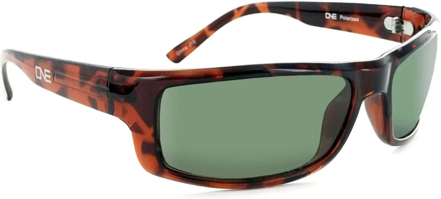 Optic Nerve Unisex Fourteener Polarized Sunglasses | Lightweight Sport Wrap Shades with UV Protection for Outdoor Activities